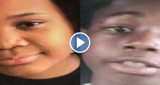 paris and kuaron harvey|Online video shows girl, 12, fatally shooting cousin,。